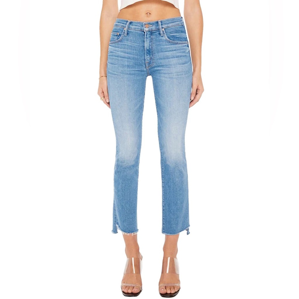 MOTHER Blue Ankle & Cropped Jeans